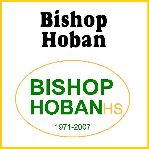Bishop Hoban High School Bumper Sticker