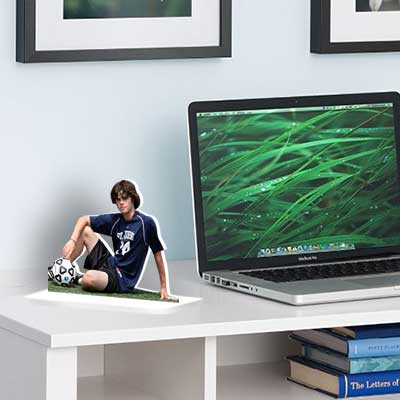 shelf buddy acrylic soccer pic